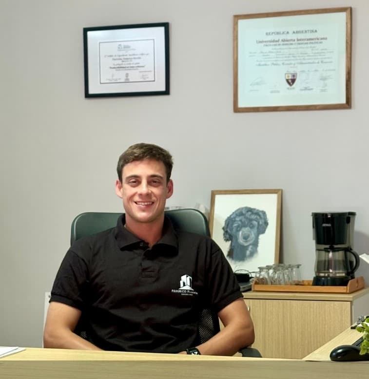 Federico Flammia, titular de la inmobiliaria